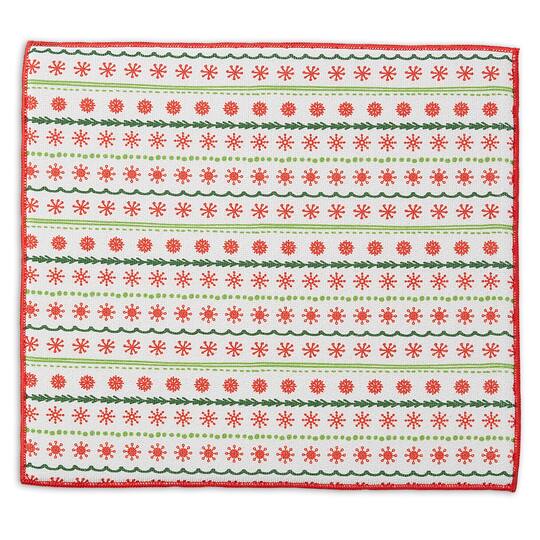 DII® Snowflakes Dish Drying Mat Set, 2ct.